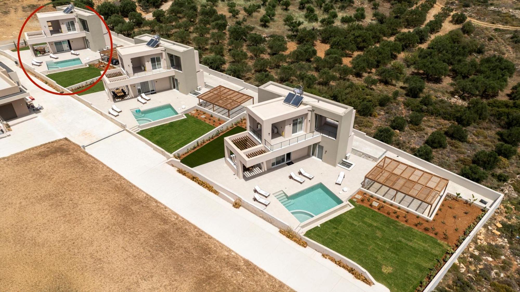 Blue Sky Villas Arkalochórion Pokoj fotografie
