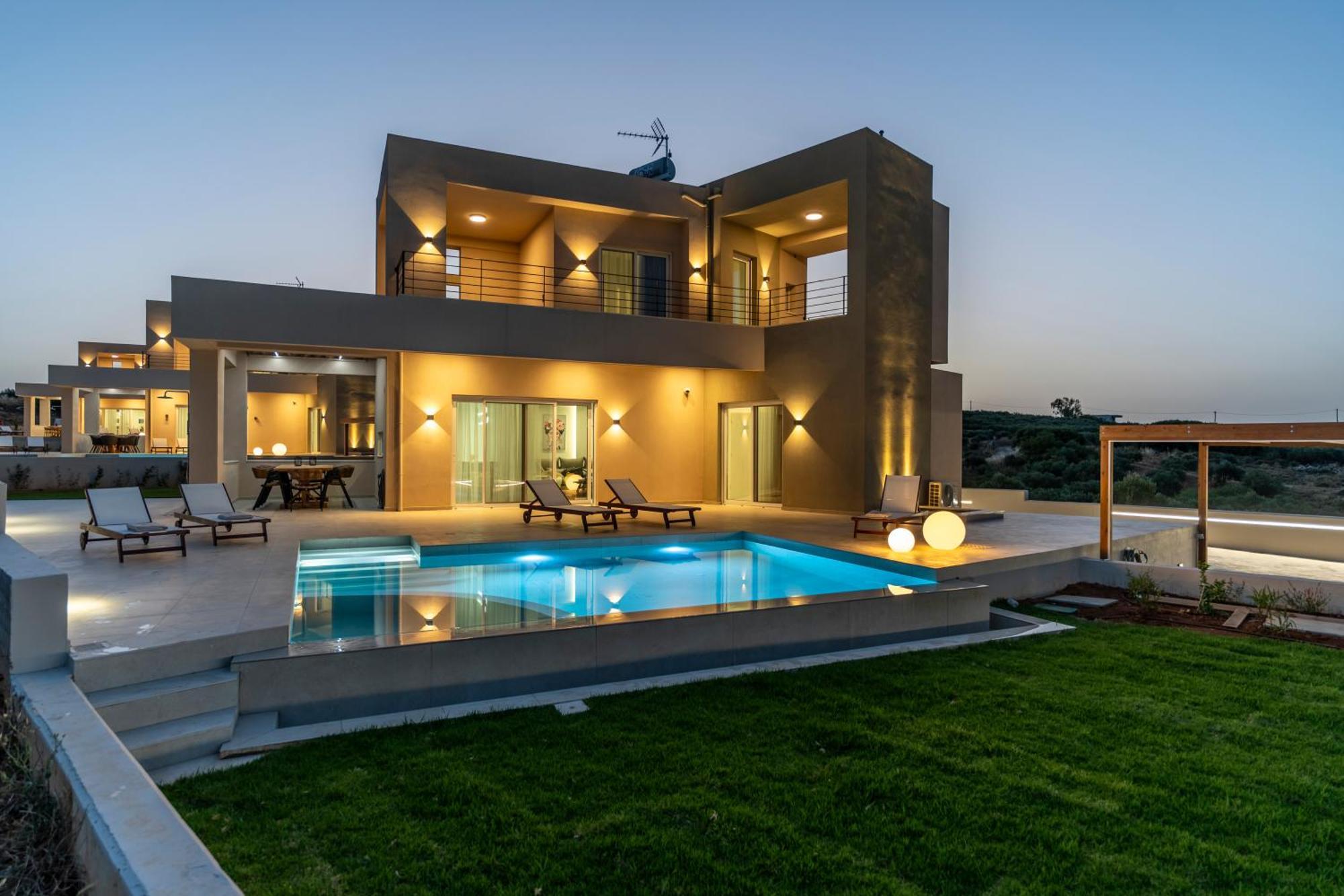 Blue Sky Villas Arkalochórion Exteriér fotografie
